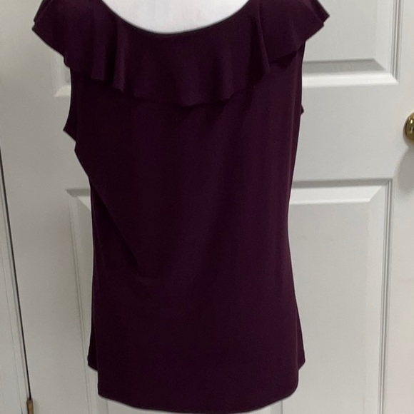 CLAUDIA RICHARD SLEEVELESS TOP SIZE LARGE - Picture 4 of 5